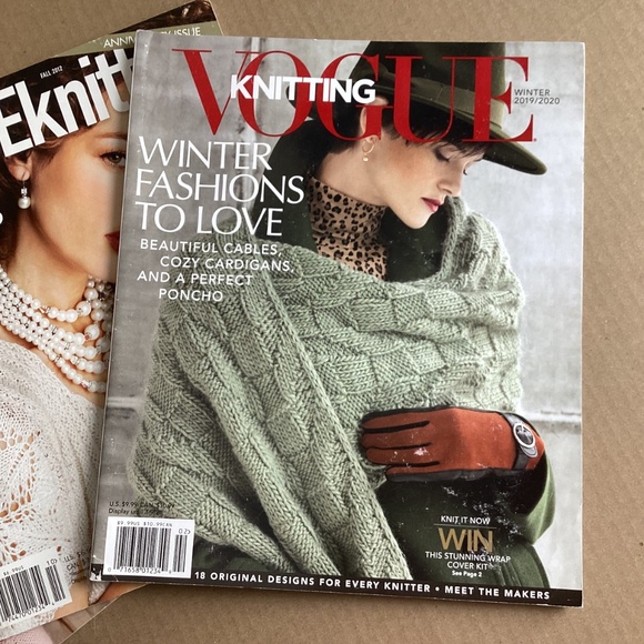 VOGUE Knitting International Magazines Lot of 3 Winter 2019/20 Fall ‘12 Fall ‘15 - Picture 2 of 15